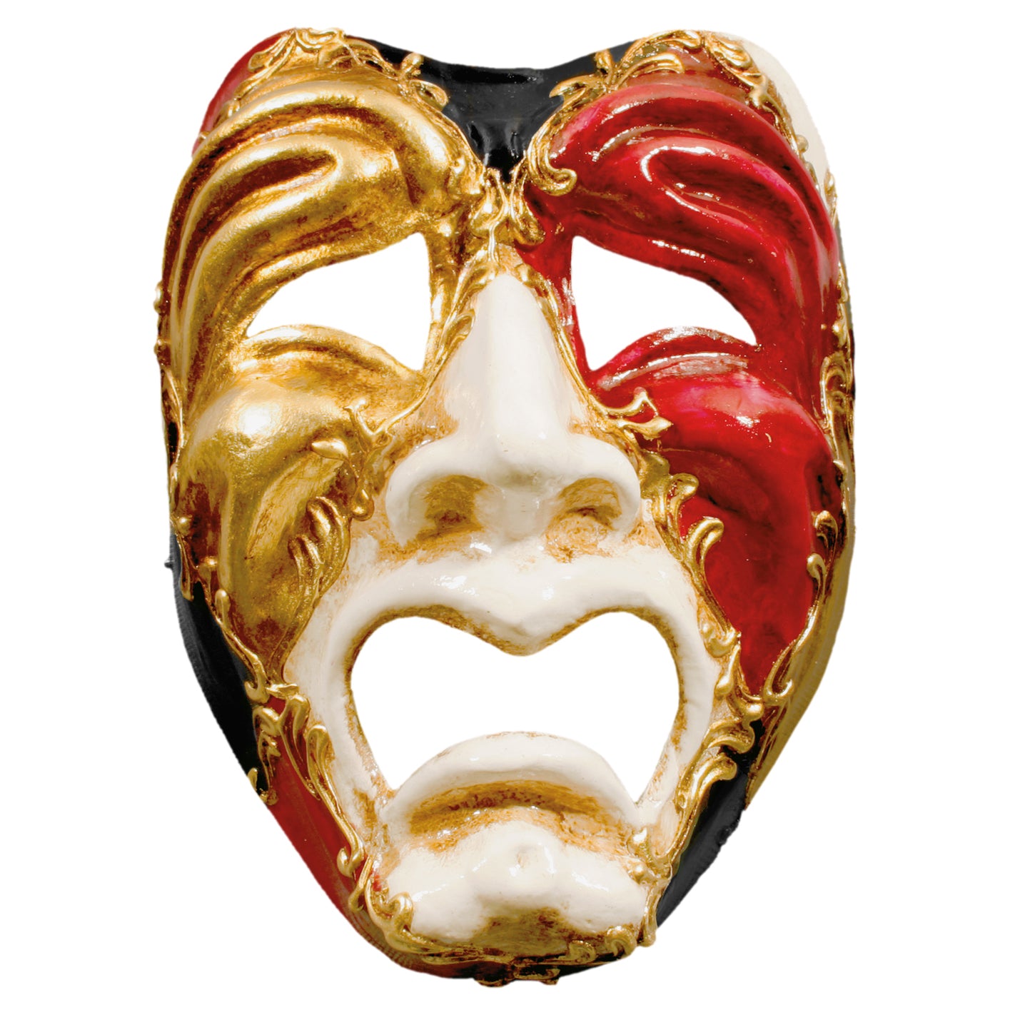 Volto piangi colore - Venezianische Maske