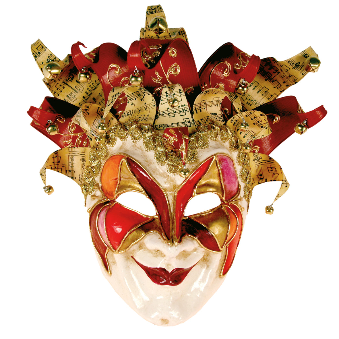 Jolly Grande rosso - Venezianische Maske