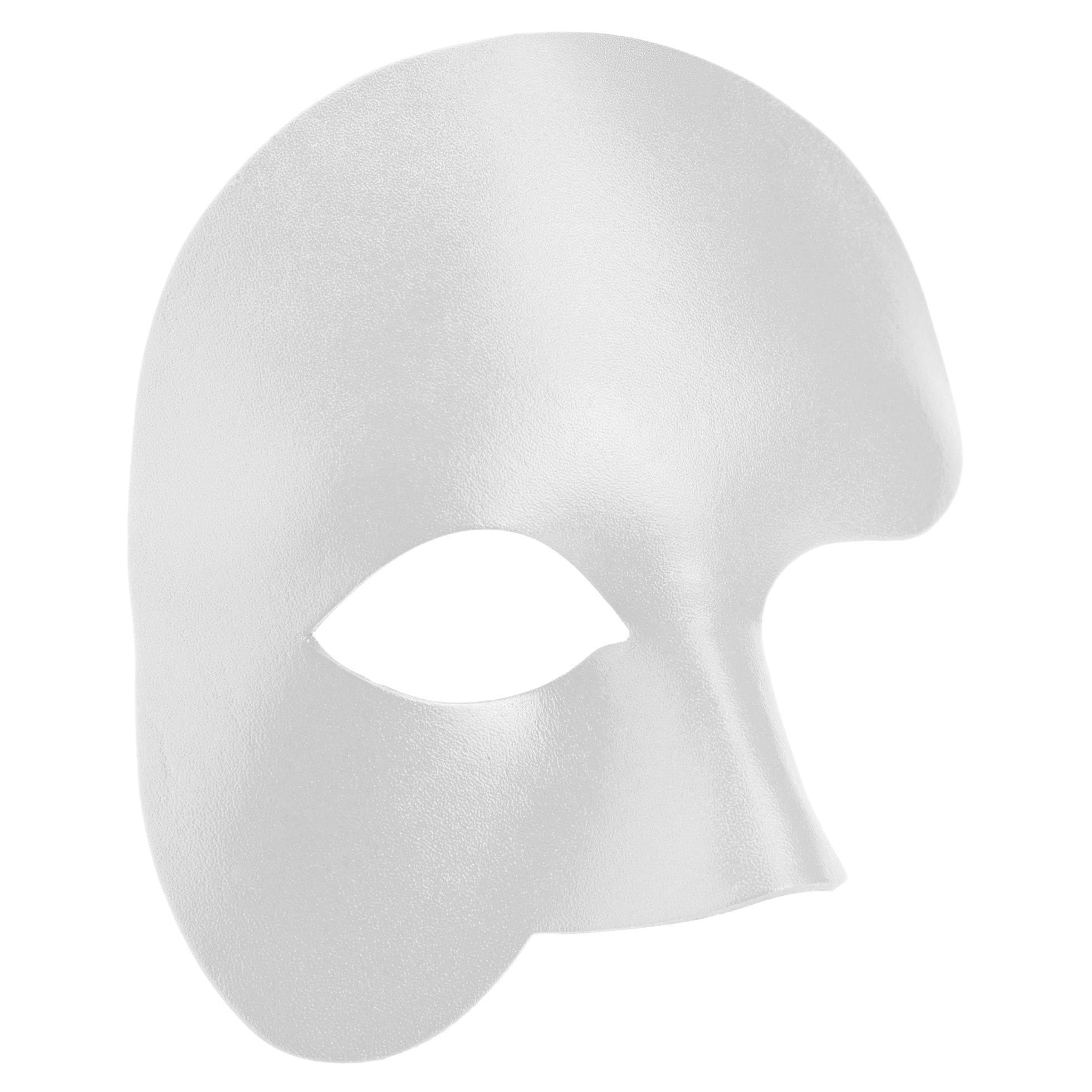 Phantom weiß - Venezianische Ledermaske