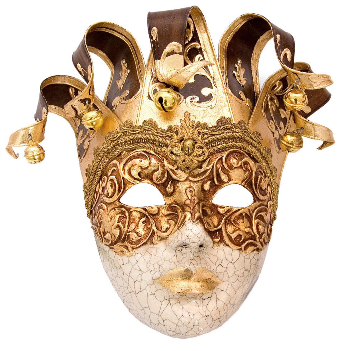 Jolly stucco Craquele cuoio - Venezianische Maske