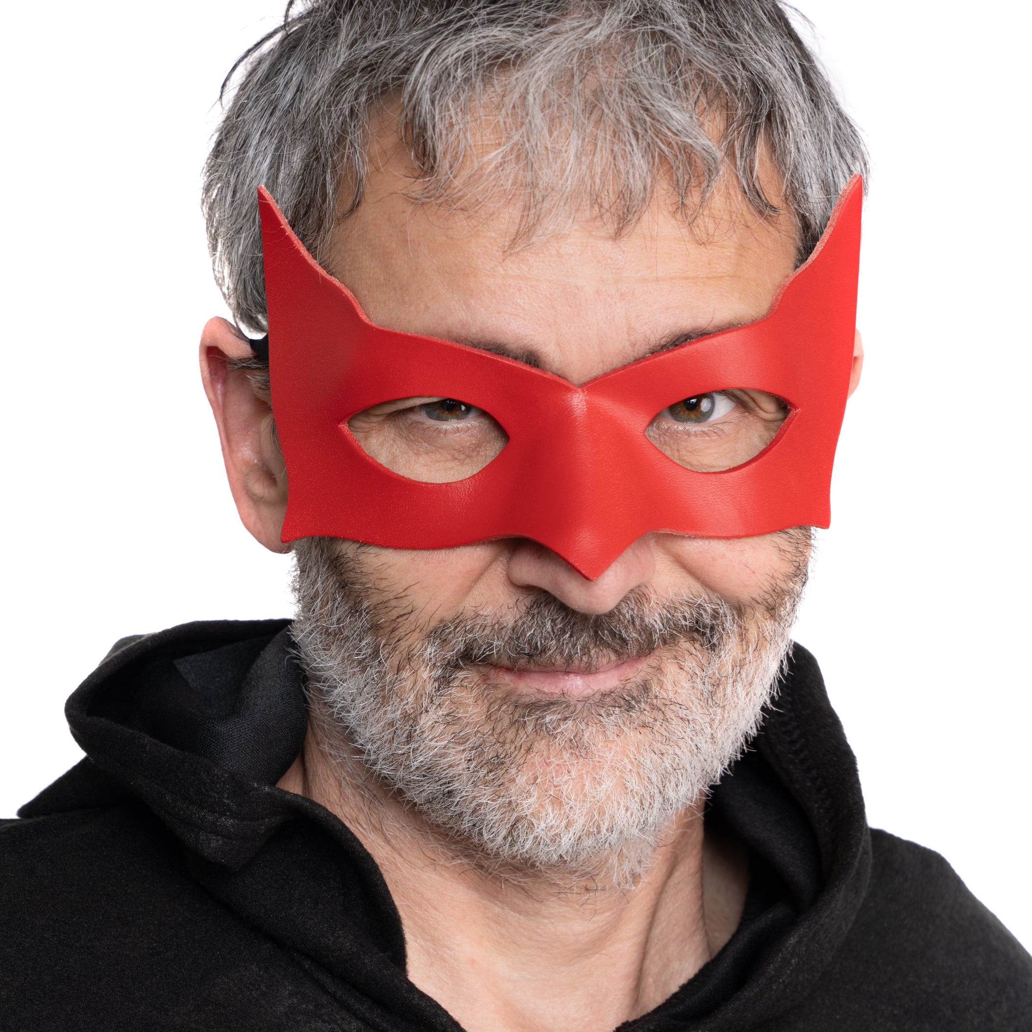 Colombina Incognito rot Venezianische Ledermaske