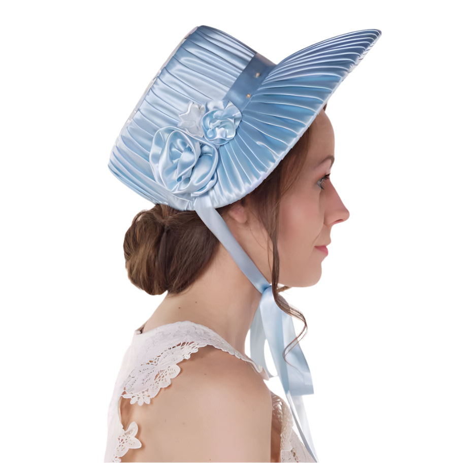 Einzelstück: Zartblaues Bonnet