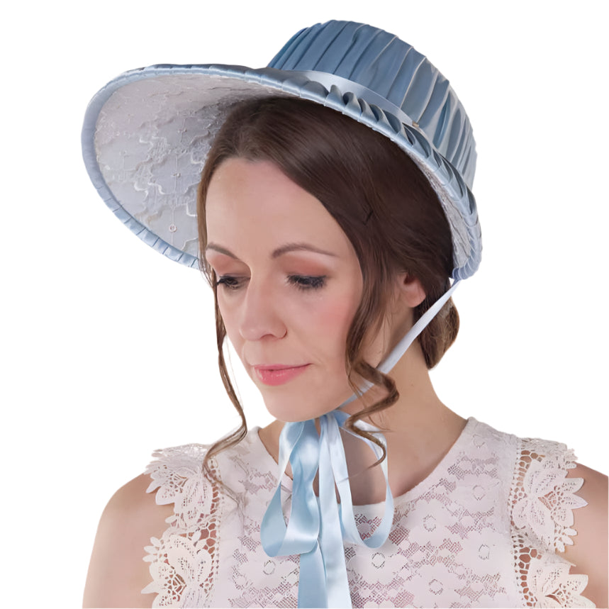 Einzelstück: Zartblaues Bonnet