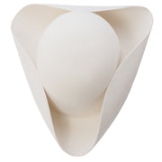 Women's cream-colored tricorn hat Bonny - without trim