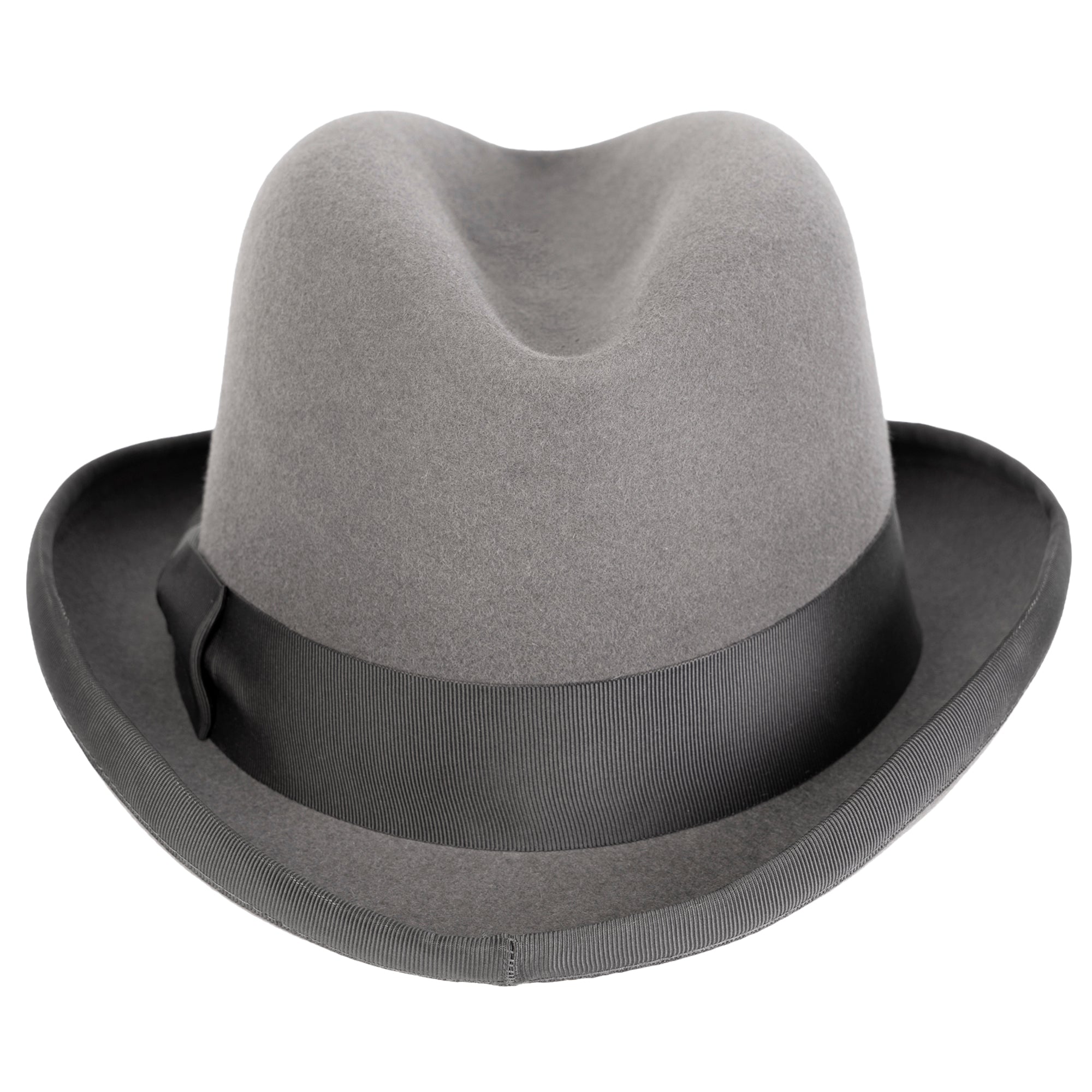 Trilby - Winston in grau aus Haarfilz