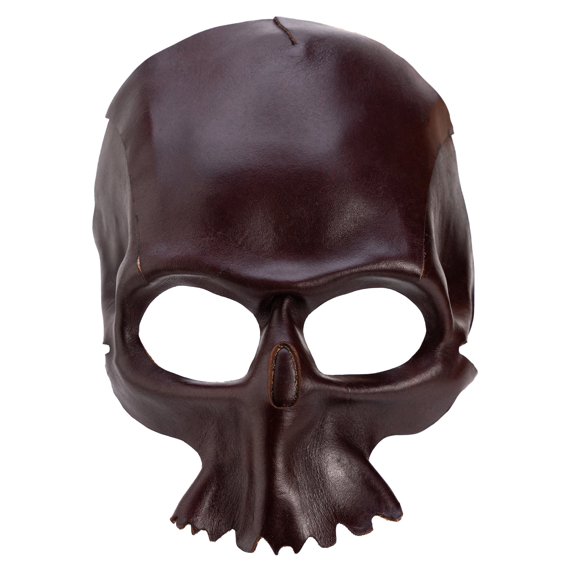 Echte Leder Halbkapuzen-Maske – Historische Executioner Maske Für Kostüme & Mittelalter-Events