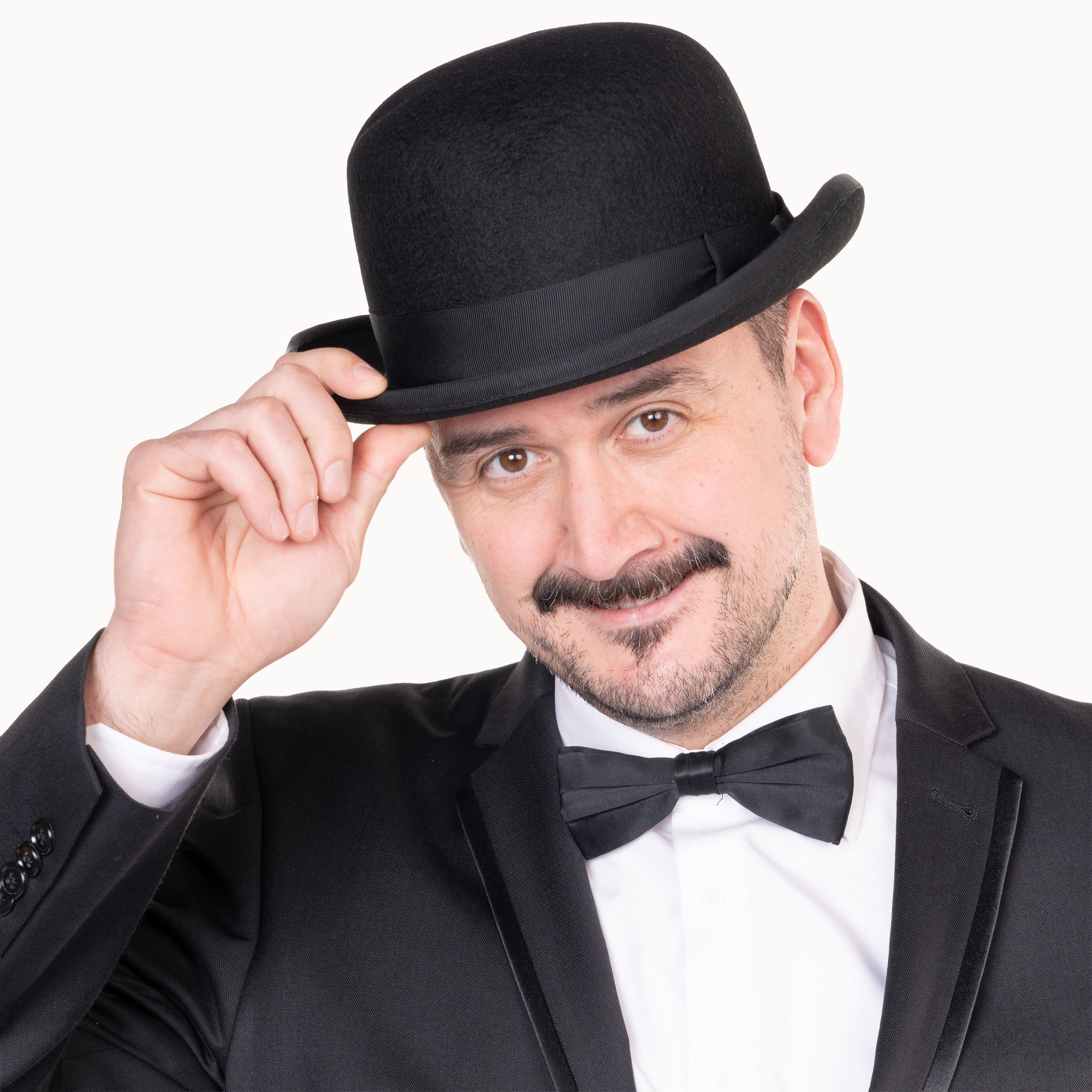 Melone klassisch schwarz